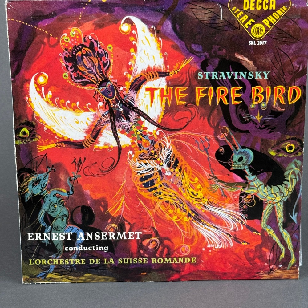 Decca Stravinsky The Firebird Ernest Ansermet SXL 2017 Vinyl LP READ
